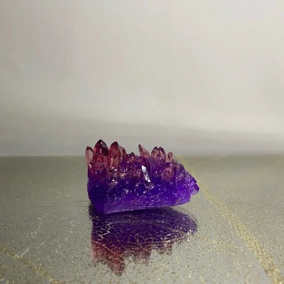 House decoration ~ Purple & pink crystal cluster decoration ππ - Picture 7 of 16